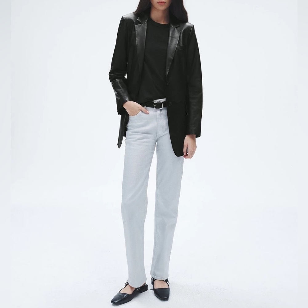 Rag & Bone Charles Leather Blazer
